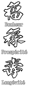 Bonheur Prospérité Longévité
